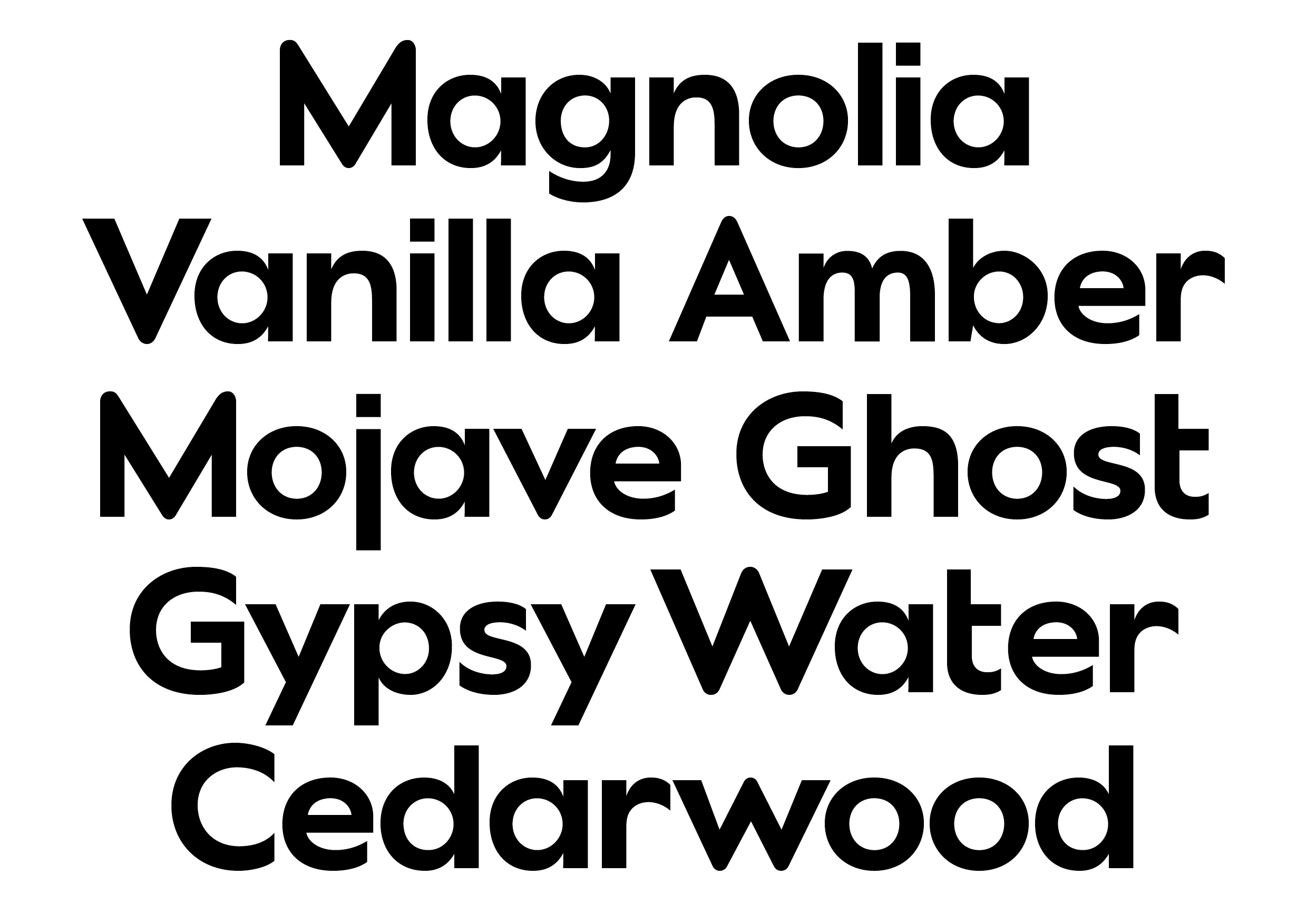 Blanche Sans specimen