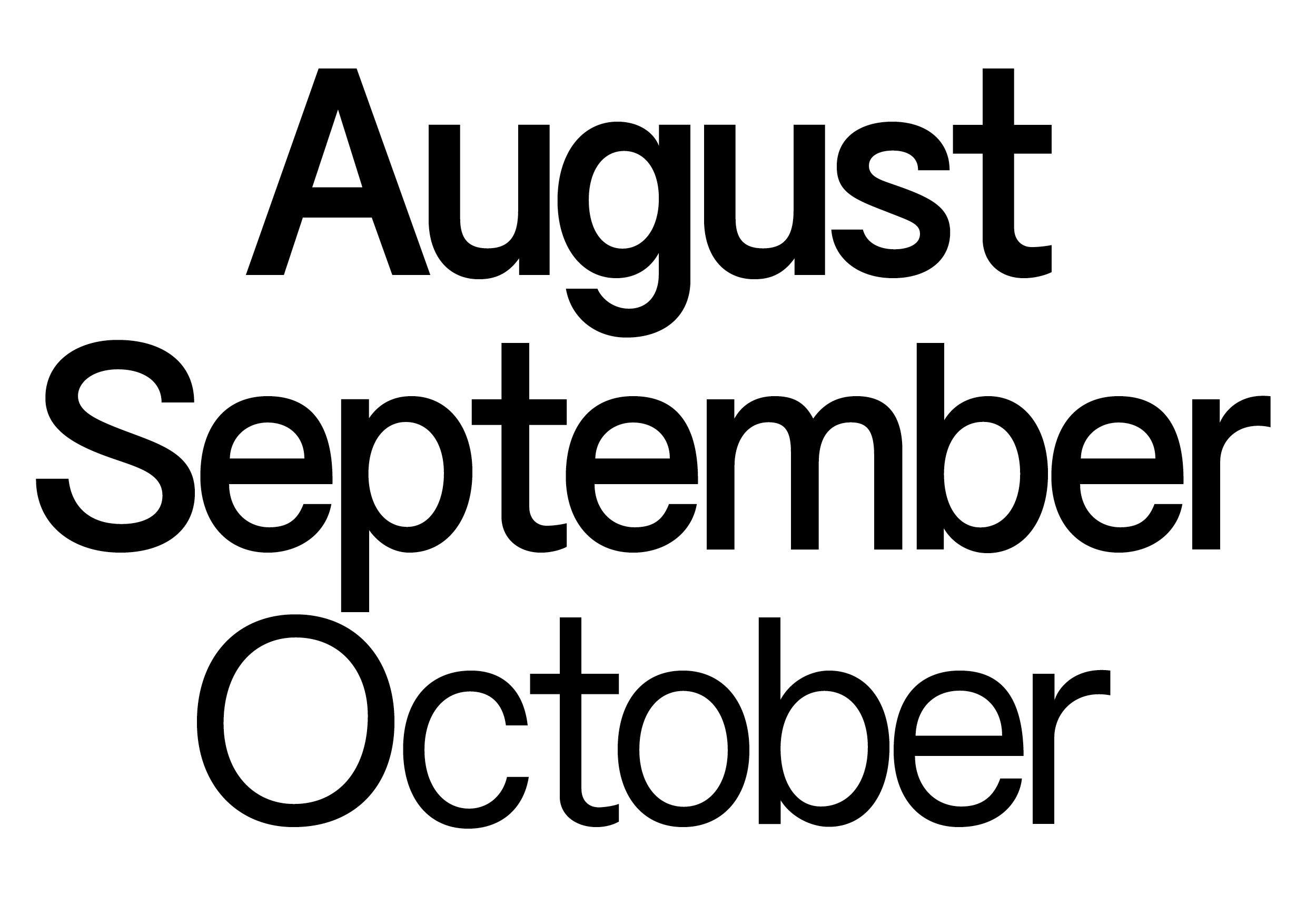 Everyday Sans specimen