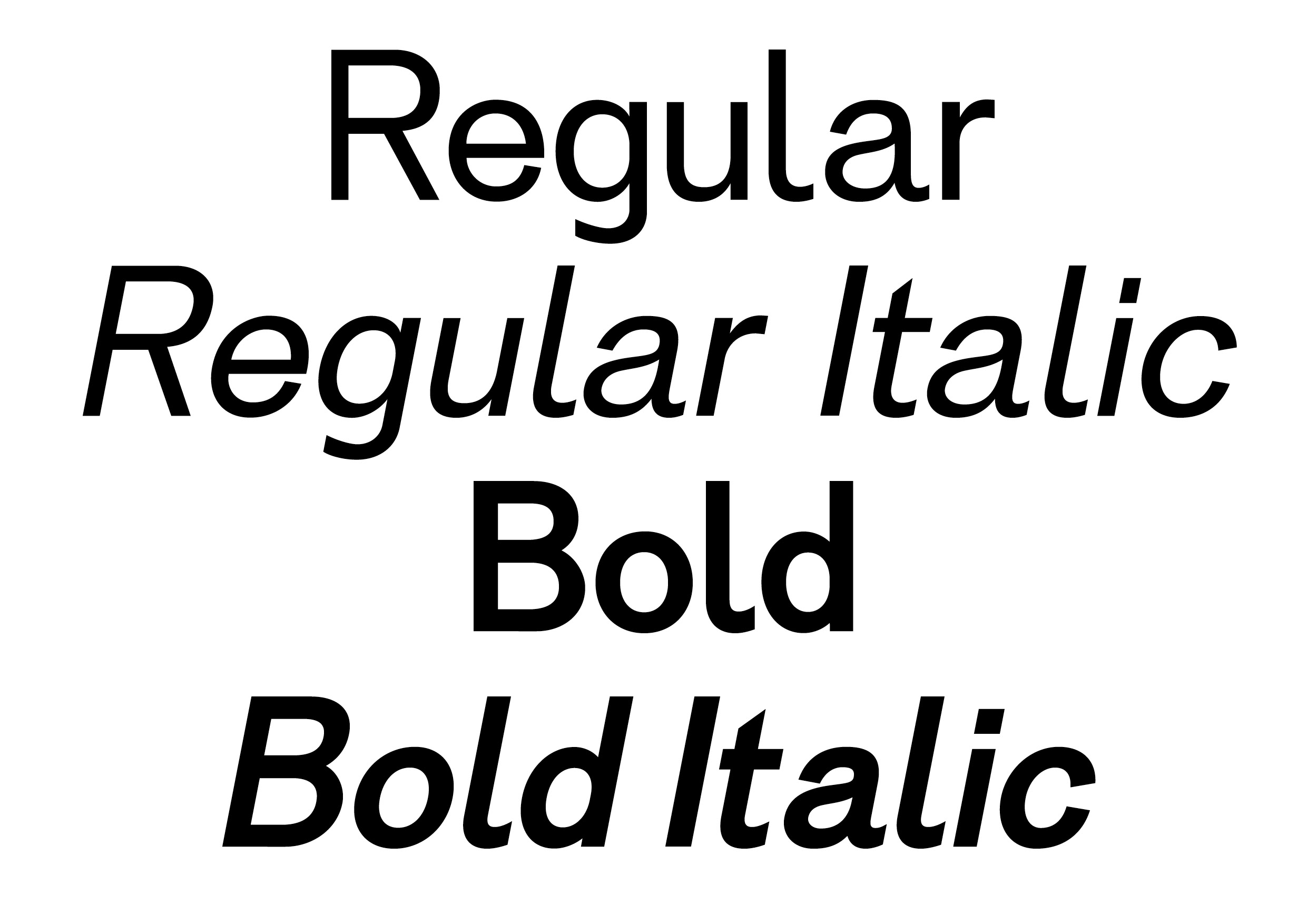 Practice Sans specimen