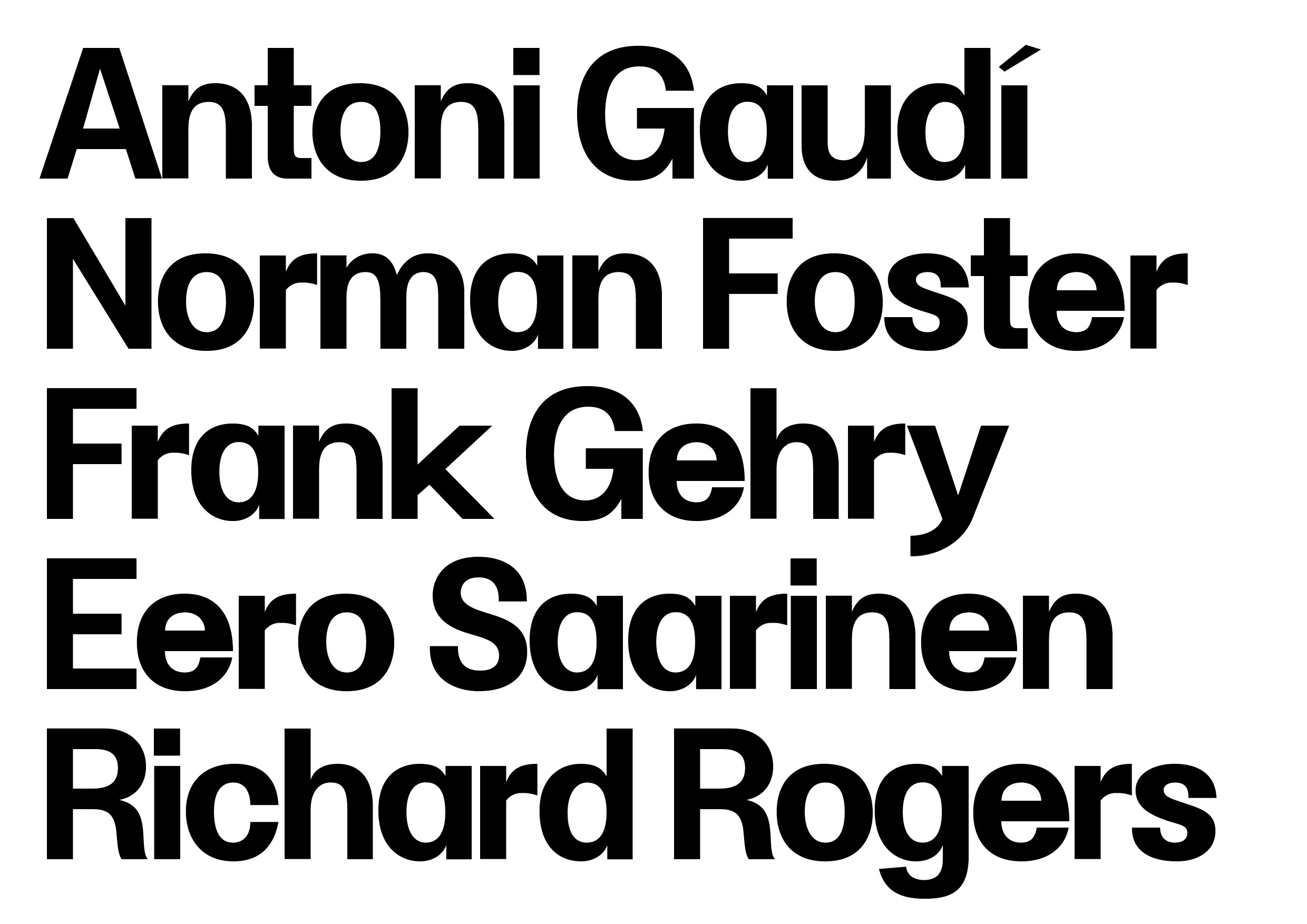Werk Sans specimen