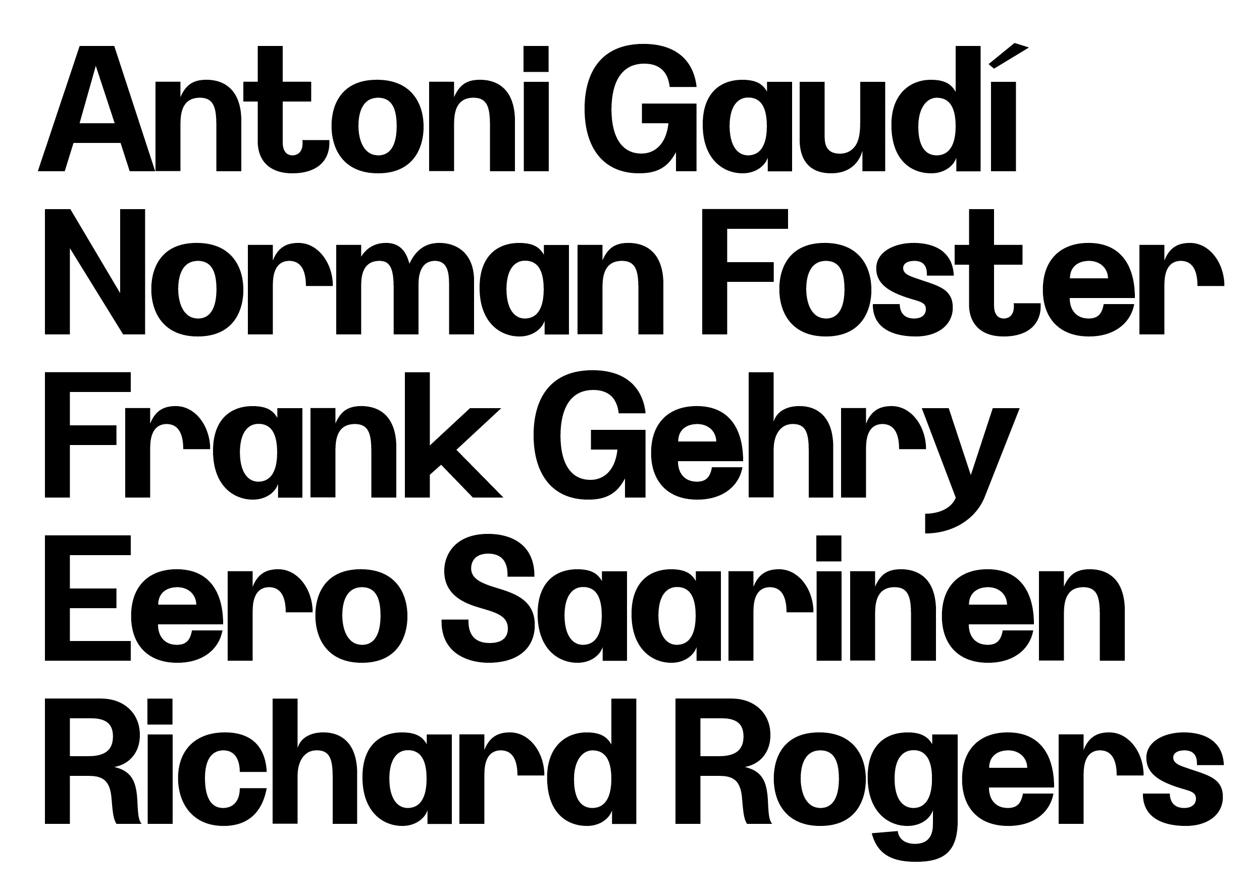 Werk Sans specimen