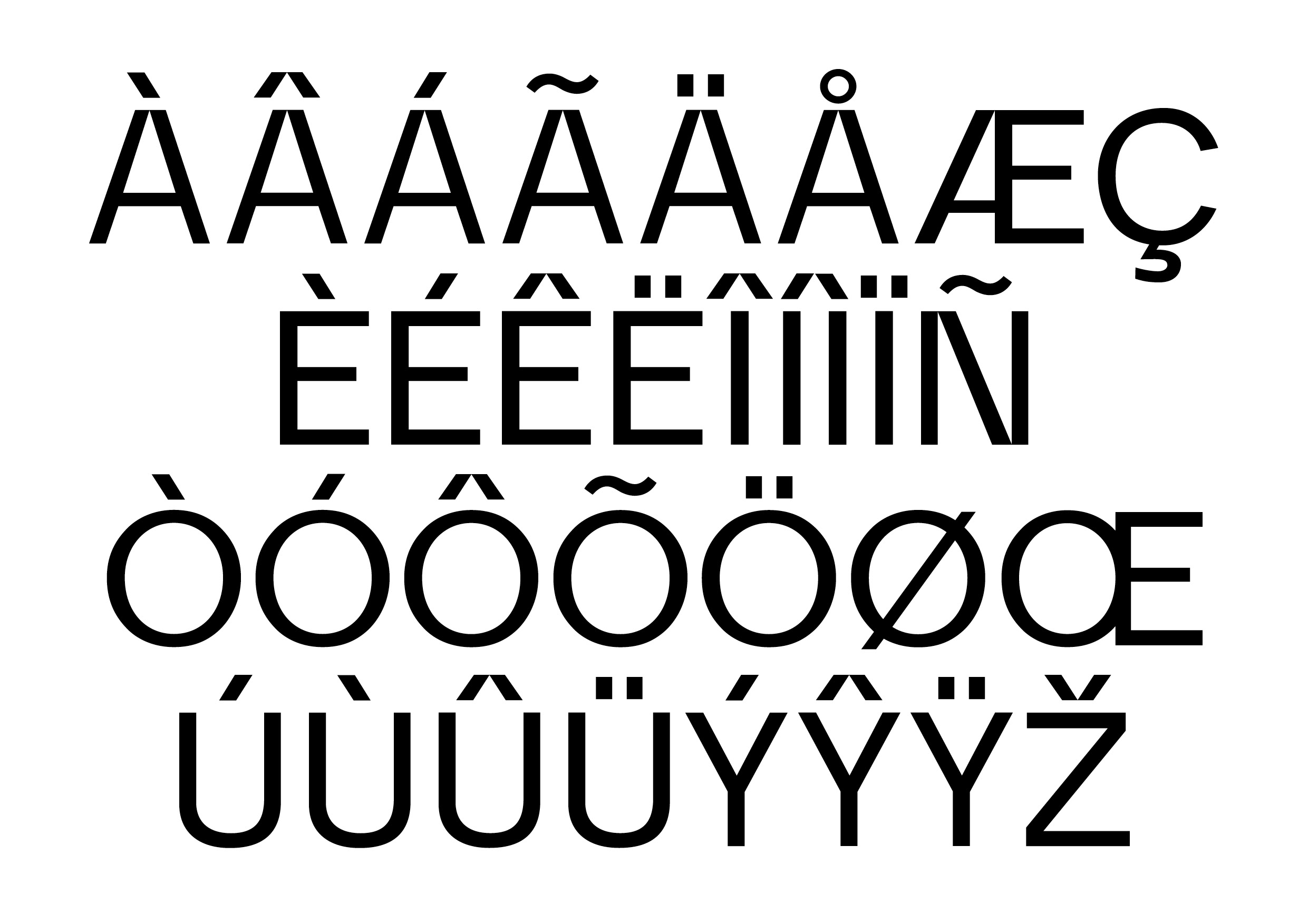 Practice Sans Typeface